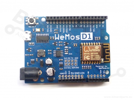 ESP8266 NodeMCU WiFi dev. board - WeMos D1 R2
